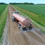 Gravel Road Blade Mix Method Water Truck Motorgarder Roller Wilkin Co